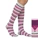 Xhilaration Rosa 3pk Knee High Socks - OS
