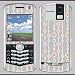 Blackberry 8100 Pearl dots/chain Skin 31049