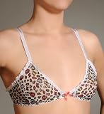honeydew Springtime Leopard Bralette Bra (1498)
