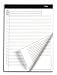 TOPS Docket Gold Project Planning Pad, 8.5 x 11.75 Inch, Numbered, 40 Sheets, 4-Pack, White (77100) TOPS Docket Gold Project Planning Pad, 8.5 x 11.75 Inch, Numbered, 40 Sheets, 4-Pack, White (77100)