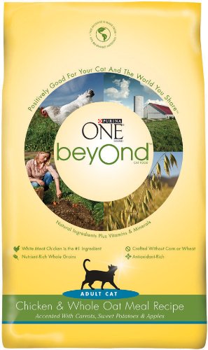 More image Purina One Beyond Cat Chicken Oatmeal, 6-Pounds