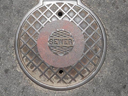 Street Jewelry ( Sewer ) ) - The Jewelry Infrastructure Collection - 14 x 14 a limited edition of 10 Giclee's per image.