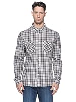 Billabong Camisa Newark (Azul / Burdeos)