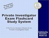 Private Investigator Exam Flashcard Study System: PI Test Practice Questions & Review for the Private Investigator Exam
