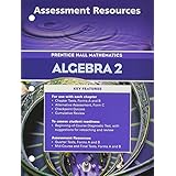 algebra 2 assessment resources prentice hall mathematics