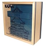 KAPLA 40 Piece Dark Blue Block Set
