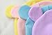 GZMM Baby Girl's 2Packs Cotton Newborn Baby Hat Beanie Cap With Two Cute Ears(0-6M)