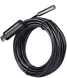 DBPOWER 2 Million Pixels Cmos 5m USB Waterproof Hd 6-led Borescope Endoscope Inspection Tube Visual Camera