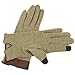 Alpine Swiss Womens Wool & Leather Trim Touch Screen Fashion Gloves
