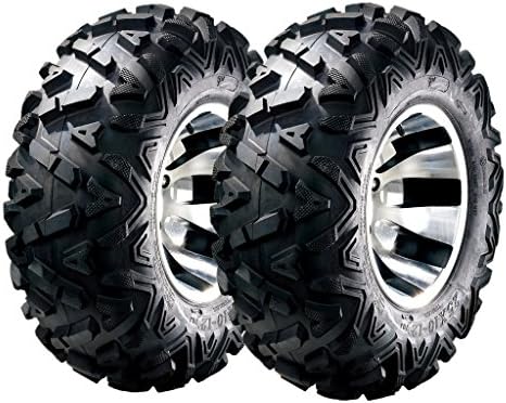 Dong Fang 24 8 R12" Radial rims and tires packages for Atv Utv Go Kart(pack of 2) 6 Pay