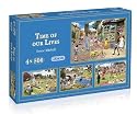 Gibsons Time of our Lives 4 x 500 Piece Jigsaw Puzzle