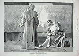 1874 Fra Angelico Walter Duncan Men Water Colours Art