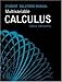Student's Solutions Manual to accompany Jon Rogawski's Multivariable Calculus