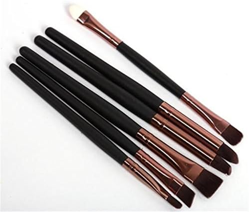 Linkings 6pcs Makeup Brushes Cosmetics Beauty Eyeshadow Eyeliner Lip Smudge Tool