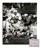 Gino Marchetti Autographed/Hand Signed Baltimore Colts 8x10 Photograph White Jersey