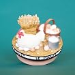 French Country Candle Topper by Annalee French Country Candle Topper by Annalee