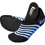 ZemGear Traveler Shoes w/ Free B&F Heart Sticker Bundle - Black/Dove Blue