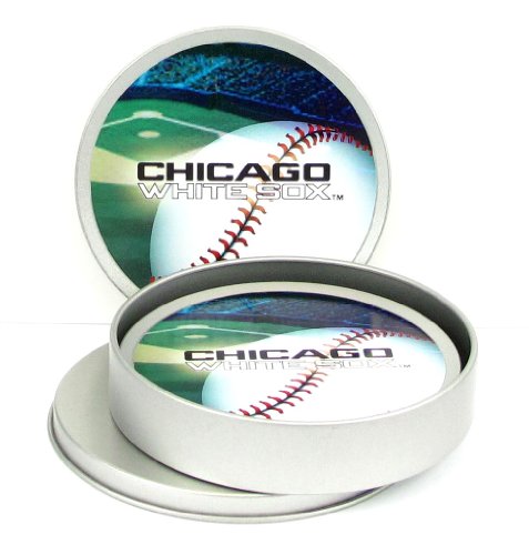 Chicago White Sox - MLB 4 Slimline Coaster Set in a Tin