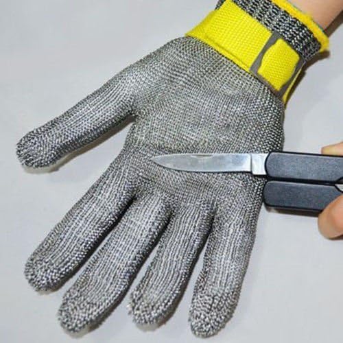 New Safety Cut Proof Stab Resistant Stainless Steel Metal Mesh Butcher Glove by Still