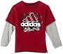 Adidas Boys 2-7 Opening Day Sport Top,Red,5