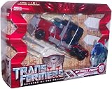Transformers Movie Series 2 "Revenge of the Fallen" Voyager Class 8 Inch Tall Robot Action Figure - Autobot Leader Optimus Prime with Double Missile Firing Cannons (Vehicle Mode: Truck)
