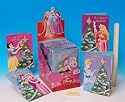 3-D Christmas Card - Disney Princess 4 PER PACK (D97478D)