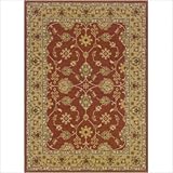 Persian Elana Rust / Gold Oriental Rug Size: 2'7