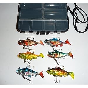 fishing equipment fishing hooks / lures and box