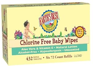 Earth's Best Tender Care Baby Wipes Refill - 432ct