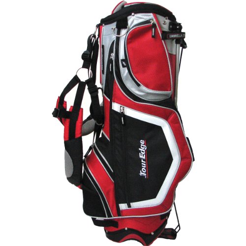Tour Edge Golf Mfg. BAG RED-WHITE-BLACK