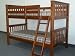 Bunk Bed Twin over Twin Mission style in Expresso