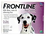 Frontline TOP SPOT for dogs 45-88 lbs 3 month supply Frontline TOP SPOT for dogs 45-88 lbs 3 month supply