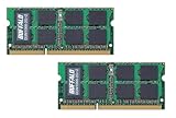 BUFFALO D3N1066-2GX2 PC3-8500 204Pin DDR3 2GB~2