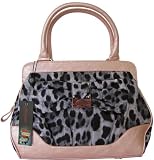 Ed Hardy Hattie Demi Satchel,Pink Leopard,one size