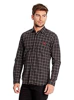 Ossa Fashion Camisa Hombre (Gris Oscuro)