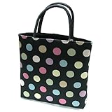 【衿秀】 正絹 水玉 手提げバック 02 【送料無料】