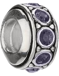 Authentic Chamilia Charm "Wheel" (June Birthstone) Swarovski I-54