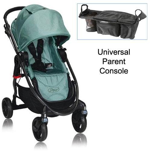 Baby Jogger BJ21240 City Versa Stroller in Green With Parent Console Review babystrollersinusa
