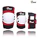 JBM Street Knee Pads Elbow Pads with Wrist Guards for Street Bicycle Ride Bike Cycling, Biking, BMX, Inline Roller, Scooters, Skateboarding, Board Range of Action and Extreme Sports Activities