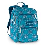 JanSport Classic Big Student Backpack, Calypso Blue Grunge