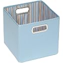 JJ Cole DTBS - Aufbewahrung groß Storage Box 28 x 28 x 28 cm, blau gestreift