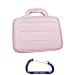 Carnation Pink Hard Shell EVA Laptop Case for the Acer Aspire One P531h, 531h, D250, D150 or any 10 Inch Series Netbook Laptop Computer with Free Carabiner Key Chain