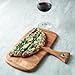 Ironwood Gourmet Small Rectangular Provencale Paddle Board, Acacia Wood