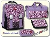 Eigenschaften Take it Easy / Thorka GmbH / Take it Easy Schulrucksack Set 4 tlg Purple Maze Purple / 28003.357-4 tlg.