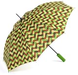 Karim Rashid UMBRELLA 長傘 CAMOUFLAGE Long A1422 ブラウン×ライム