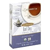 Davidson's Tea Decaf Earl Grey, 8-Count Tea Bags (Pack of 12)