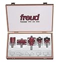Freud 95-100 5-Piece Cabinet Door Bit Set with 99-510 Panel Bit
