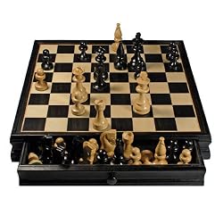 Russian Style Chess & Checkers Set By Wood Expressions