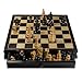 Russian Style Chess & Checkers Set By Wood Expressions