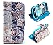 Samsung Galaxy S3 i9300 Case, Trees Camo Flip Wallet Credit ID Card Slot Holder Phone Case With Stand --Retail Package W Screen Protector --Winter